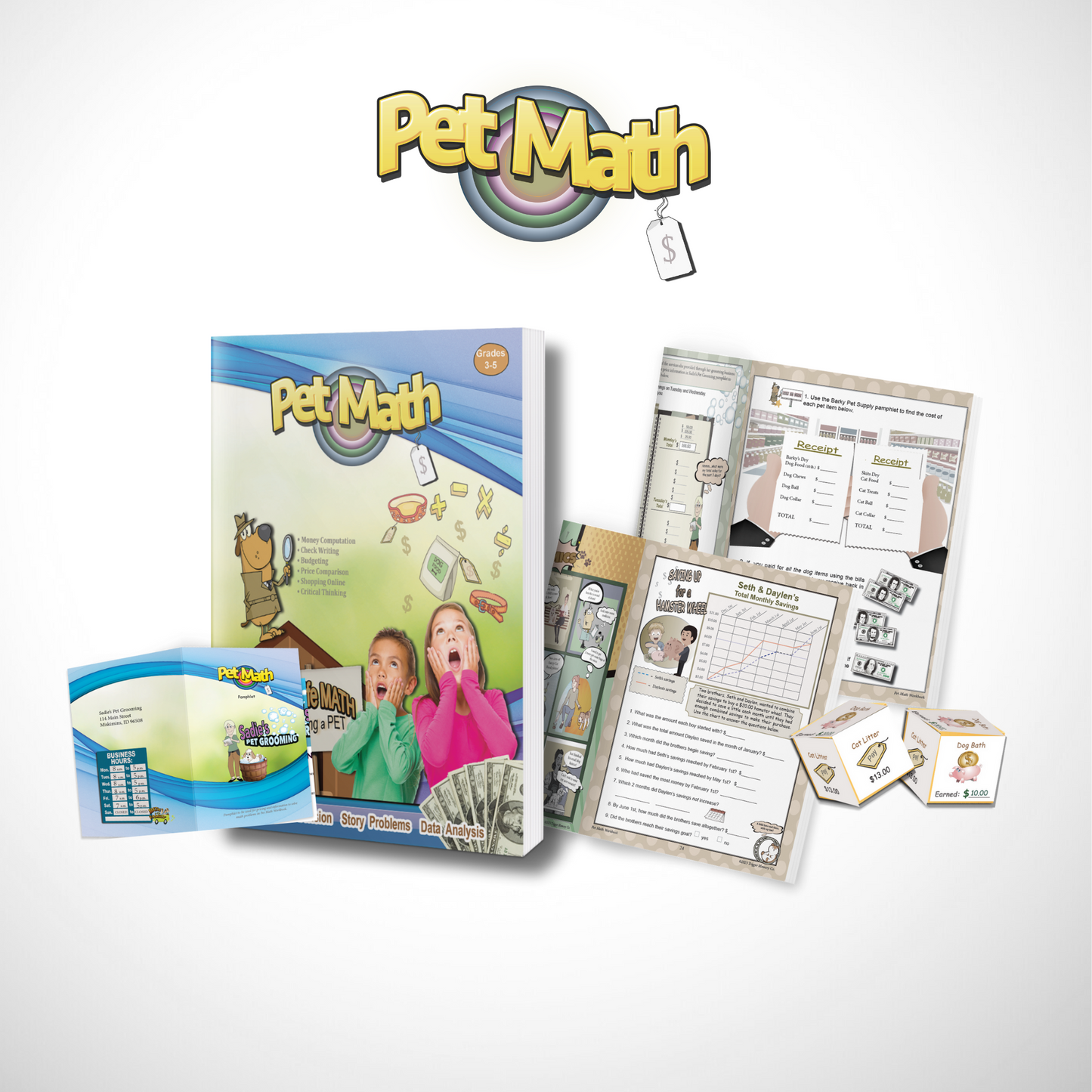 Pet Math Workbook (Gr. 3-4)