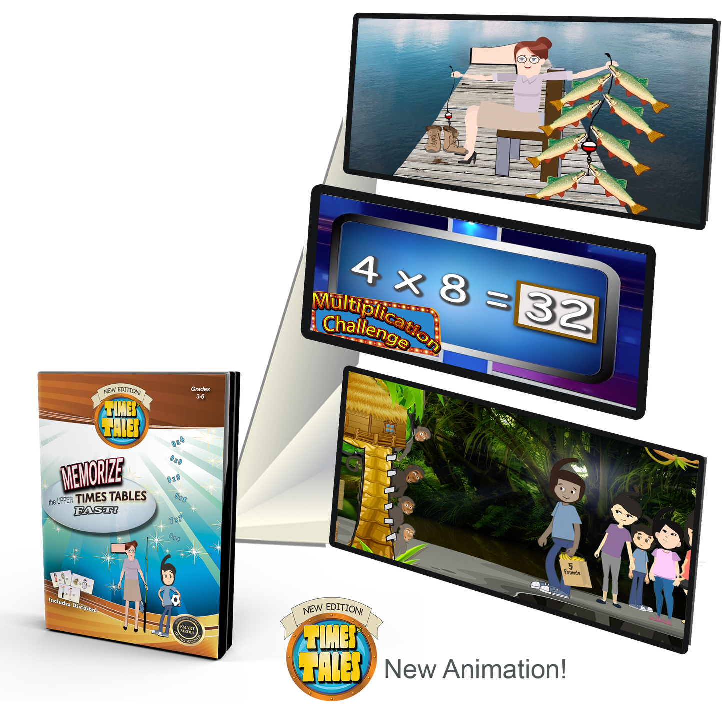 Times Tales® Multiplication Mastery 1's-12's Times Tables 2 yr. sub. (Digital ONLY)